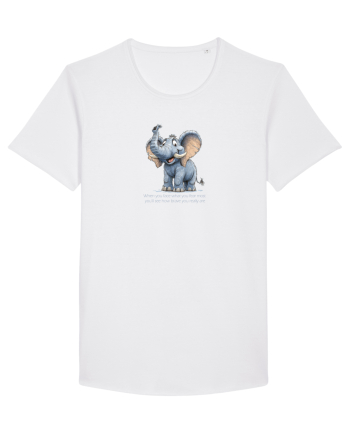 ELEFANT DRAGALAS SIMPATIC  When you face what you fear most White