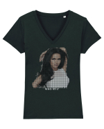 Who am I? Tricou mânecă scurtă guler V Damă Evoker