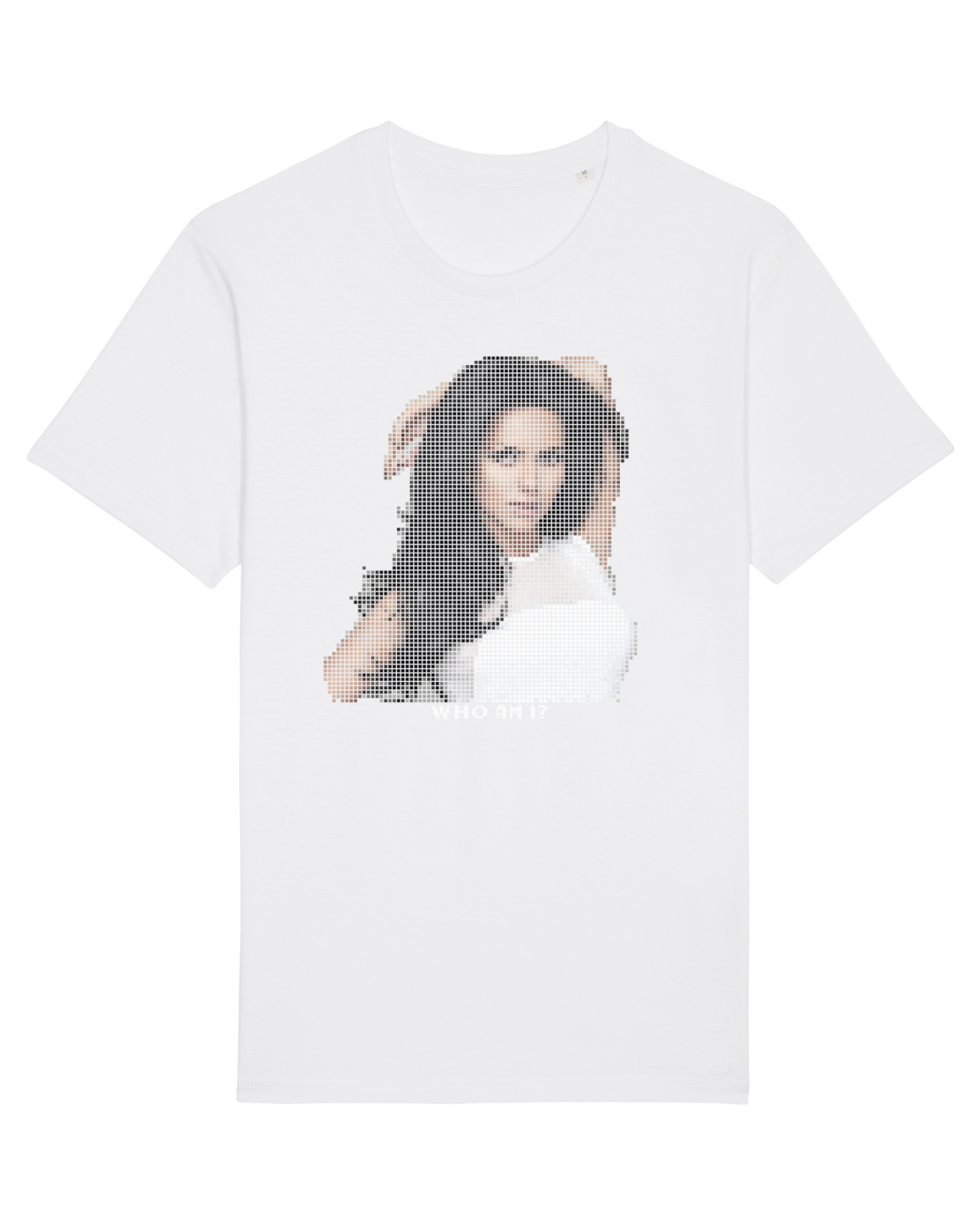 Tricou mânecă scurtă Unisex Rocker White