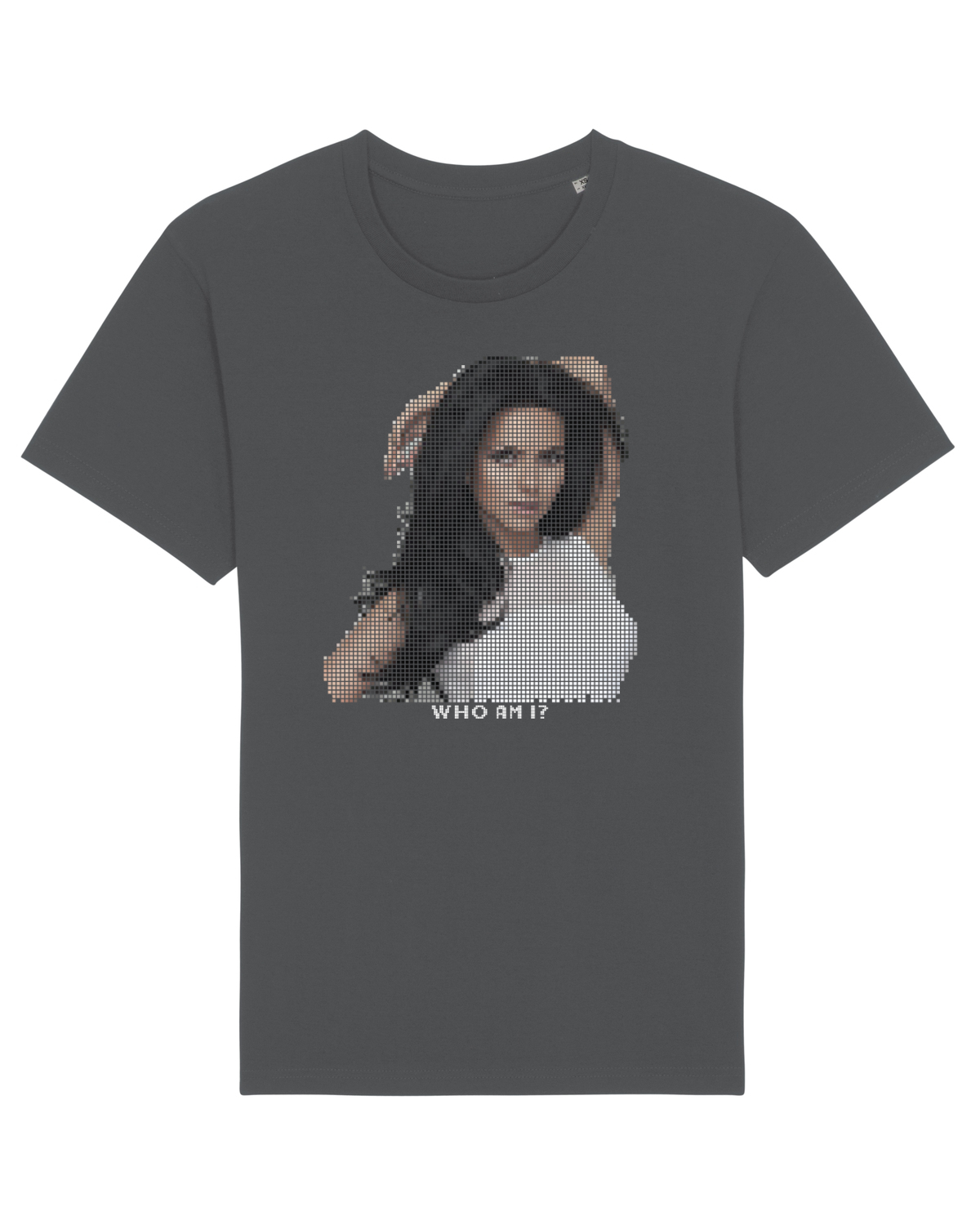 Tricou mânecă scurtă Unisex Rocker Anthracite
