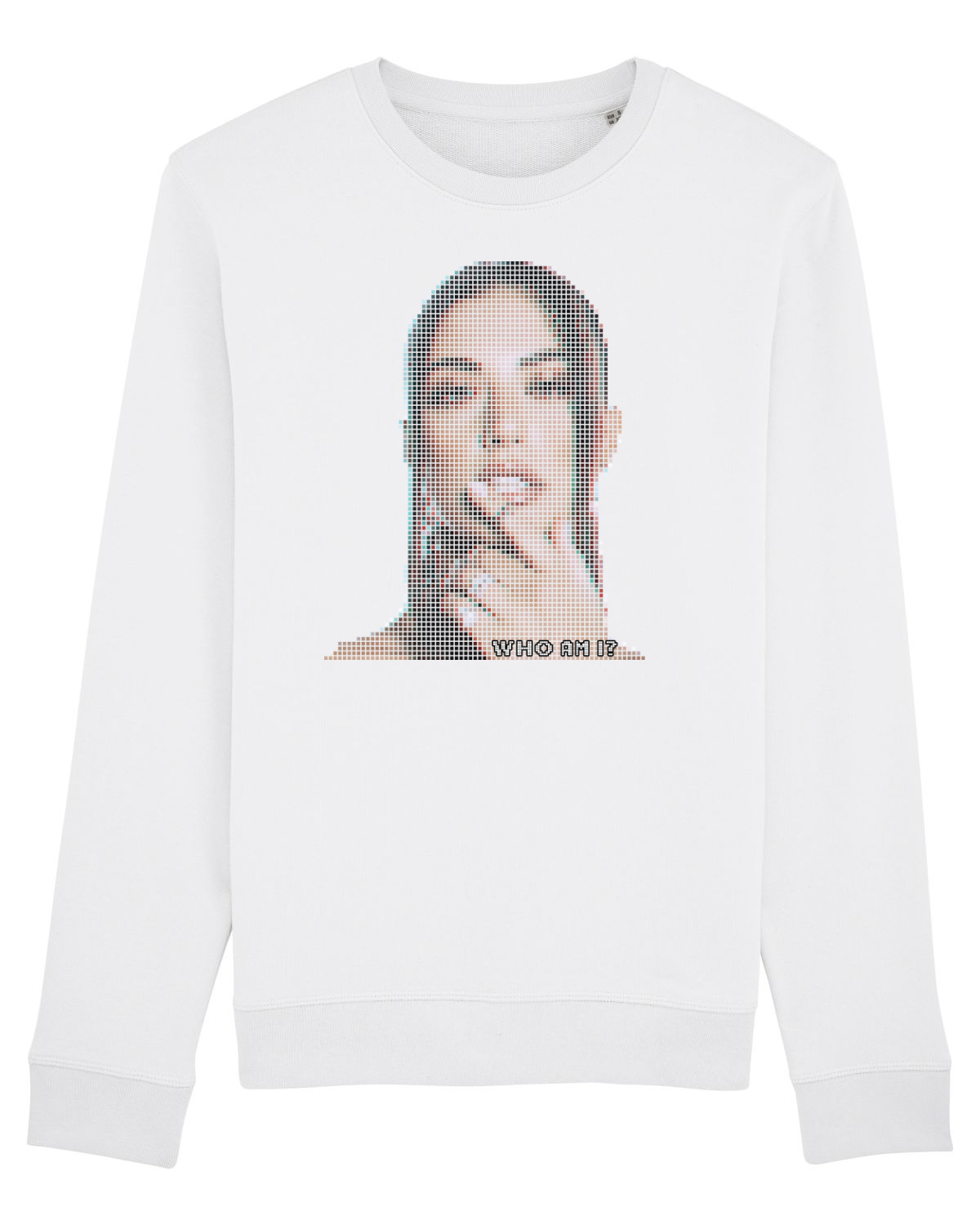 Bluză mânecă lungă Unisex Rise White