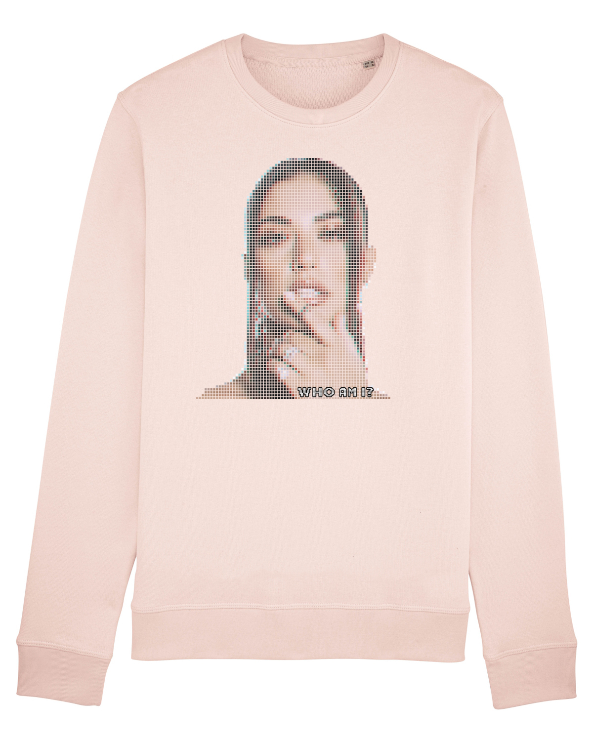 Bluză mânecă lungă Unisex Rise Candy Pink