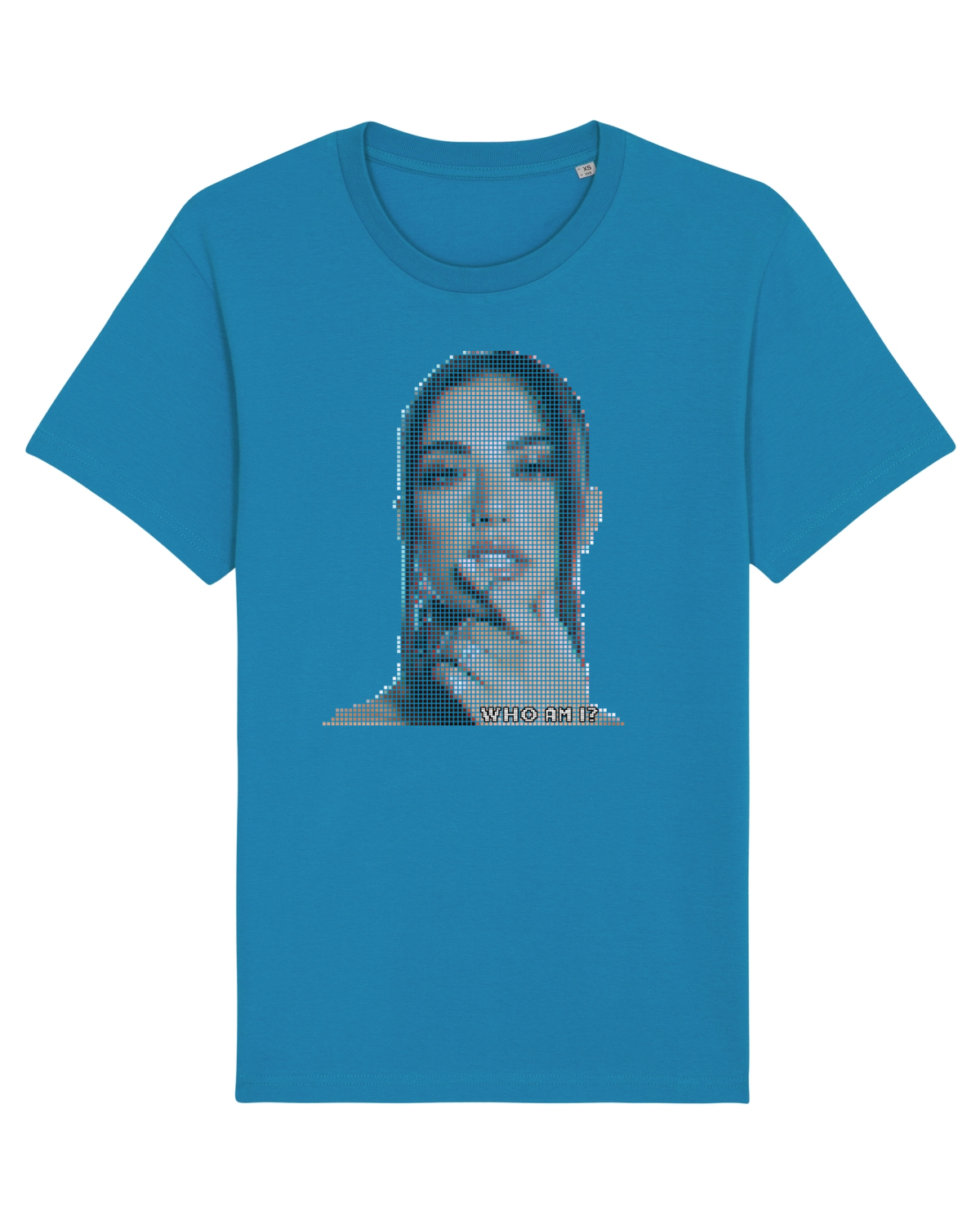 Tricou mânecă scurtă Unisex Rocker Azur