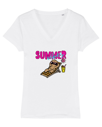Summer vibes  White