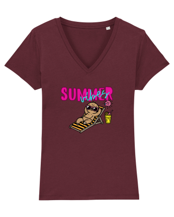 Summer vibes  Burgundy