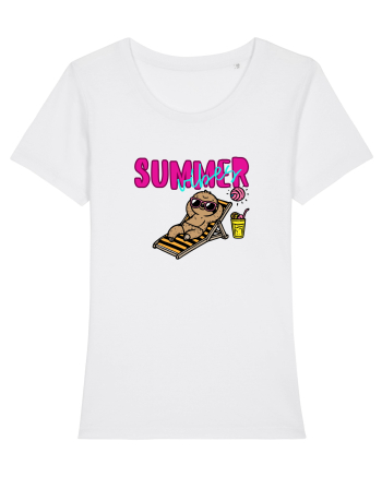 Summer vibes  White