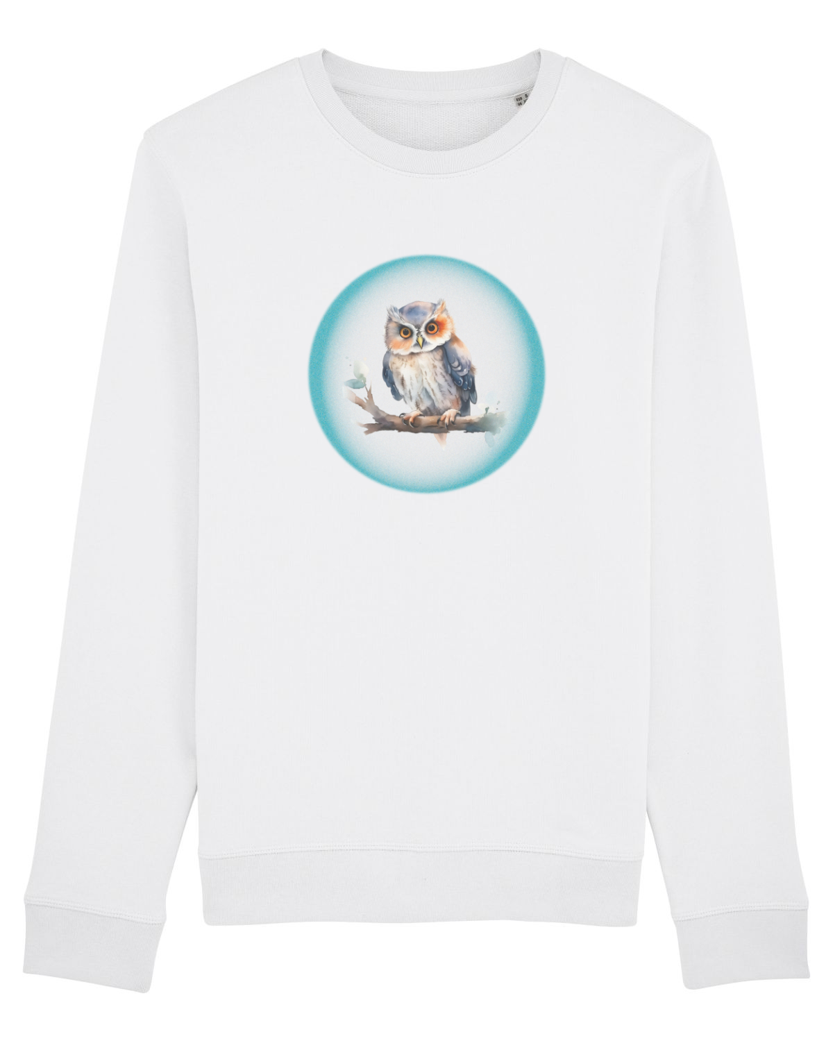Bluză mânecă lungă Unisex Rise White