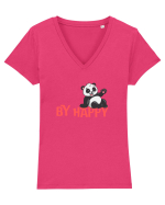 By happy  Tricou mânecă scurtă guler V Damă Evoker