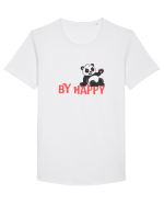 By happy  Tricou mânecă scurtă guler larg Bărbat Skater