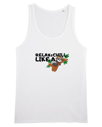 Relax&,chill like a panda White