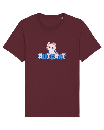 Cute cat Burgundy