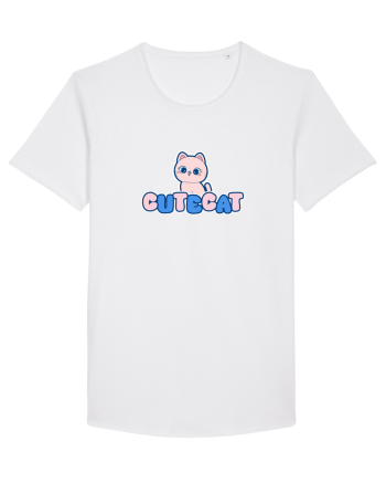 Cute cat White