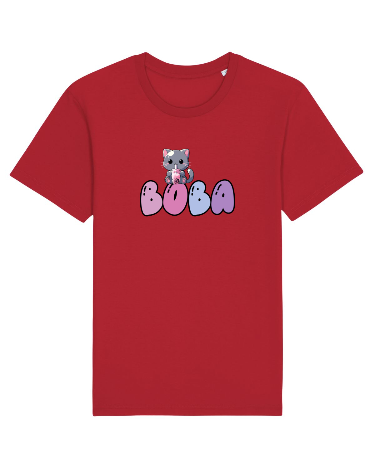 Tricou mânecă scurtă Unisex Rocker Red