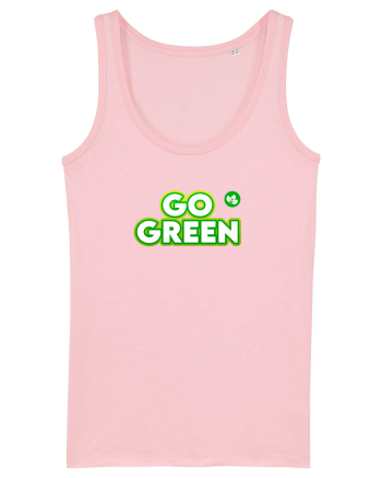 Go green  Cotton Pink