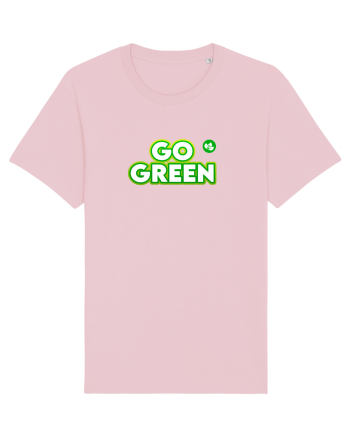 Go green  Cotton Pink