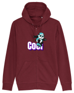 Cool Hanorac cu fermoar Unisex Connector