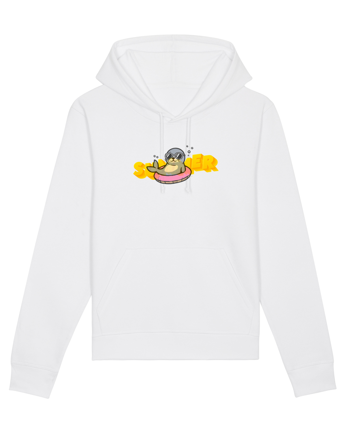 Hanorac Unisex Drummer White