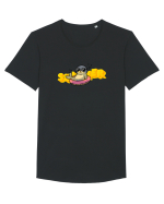 Summer  Tricou mânecă scurtă guler larg Bărbat Skater