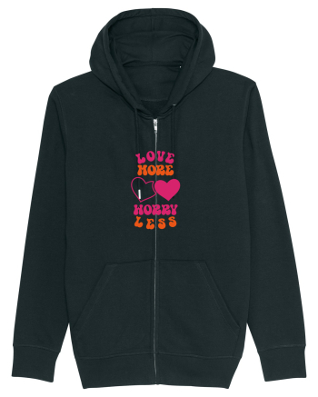 Love more-worry less Black