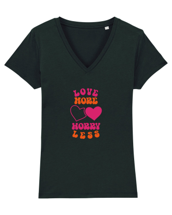 Love more-worry less Black