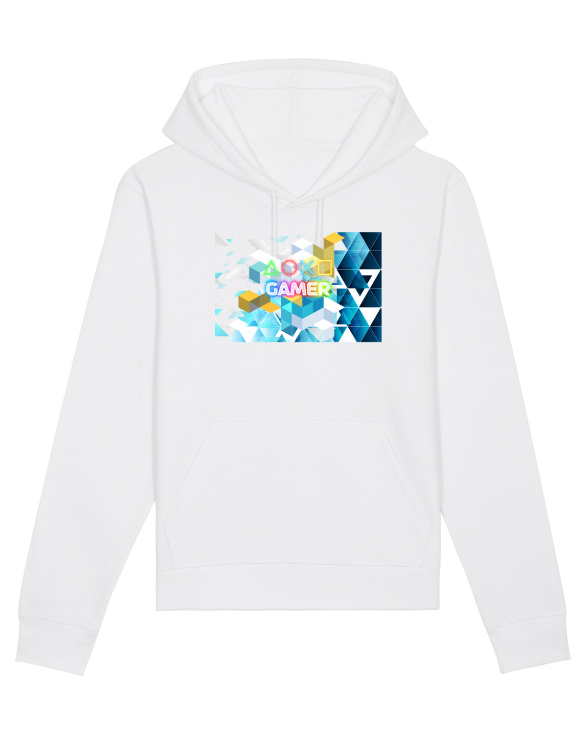 Hanorac Unisex Drummer White