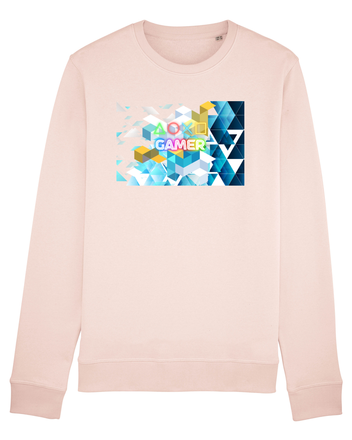 Bluză mânecă lungă Unisex Rise Candy Pink