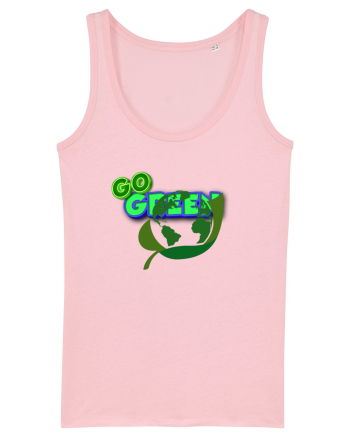 Go green  Cotton Pink