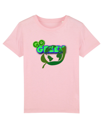 Go green  Cotton Pink