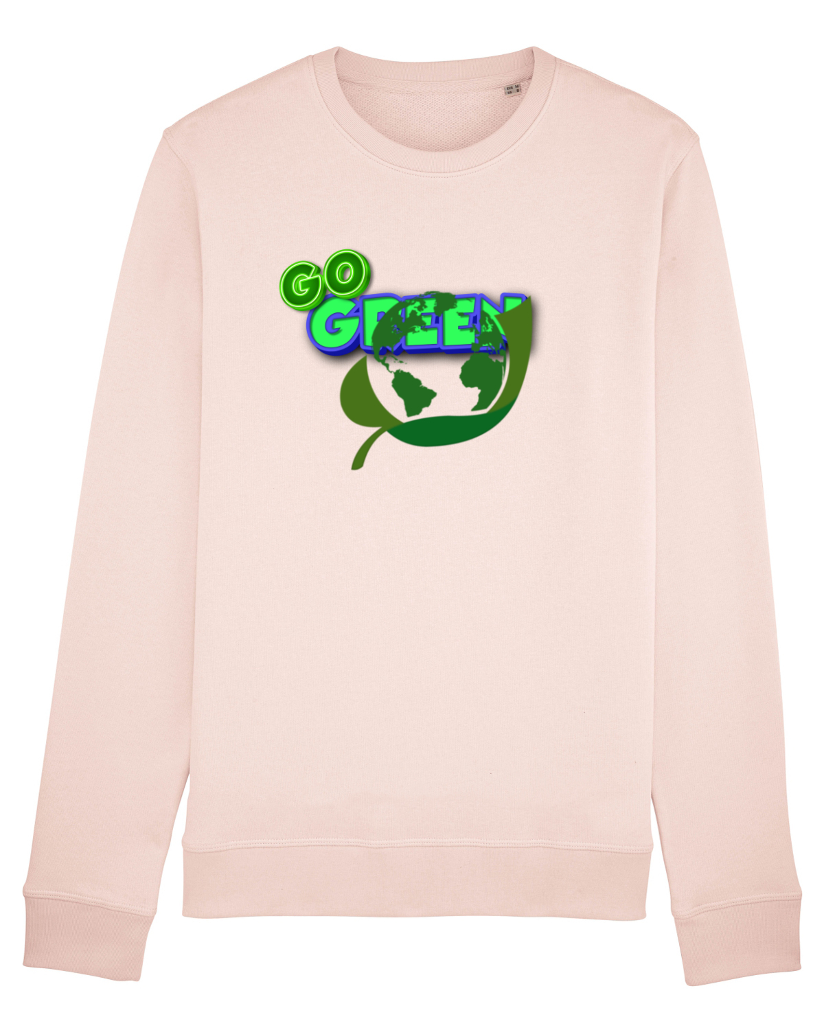 Bluză mânecă lungă Unisex Rise Candy Pink