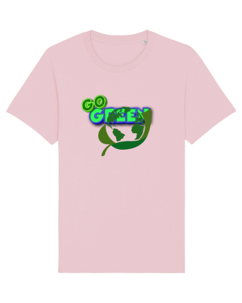 Go green  Cotton Pink