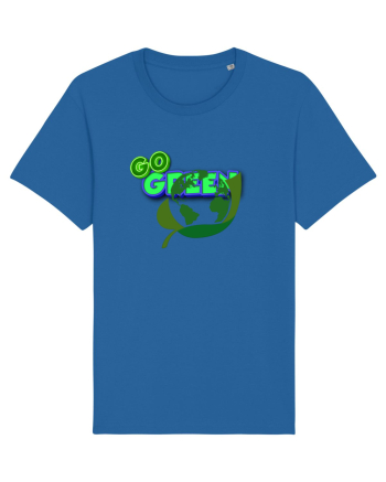 Go green  Royal Blue
