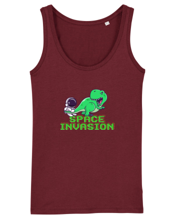 Space invasion  Burgundy