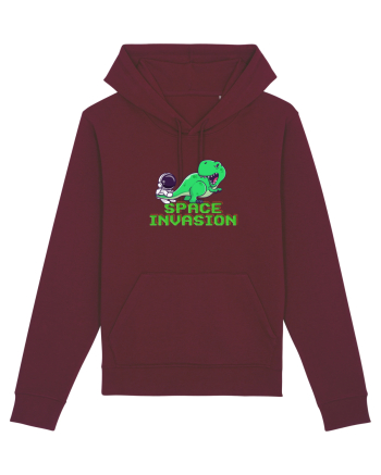 Space invasion  Burgundy