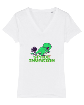 Space invasion  White