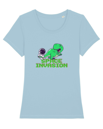 Space invasion  Sky Blue
