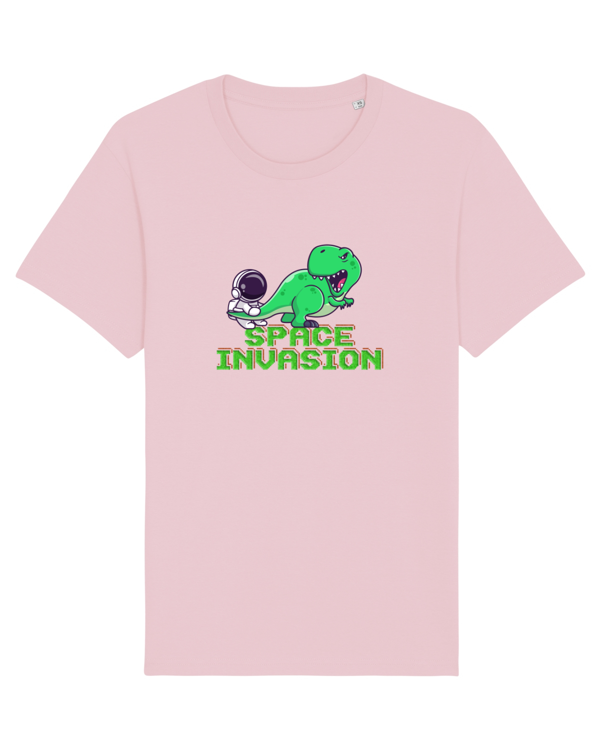 Tricou mânecă scurtă Unisex Rocker Cotton Pink
