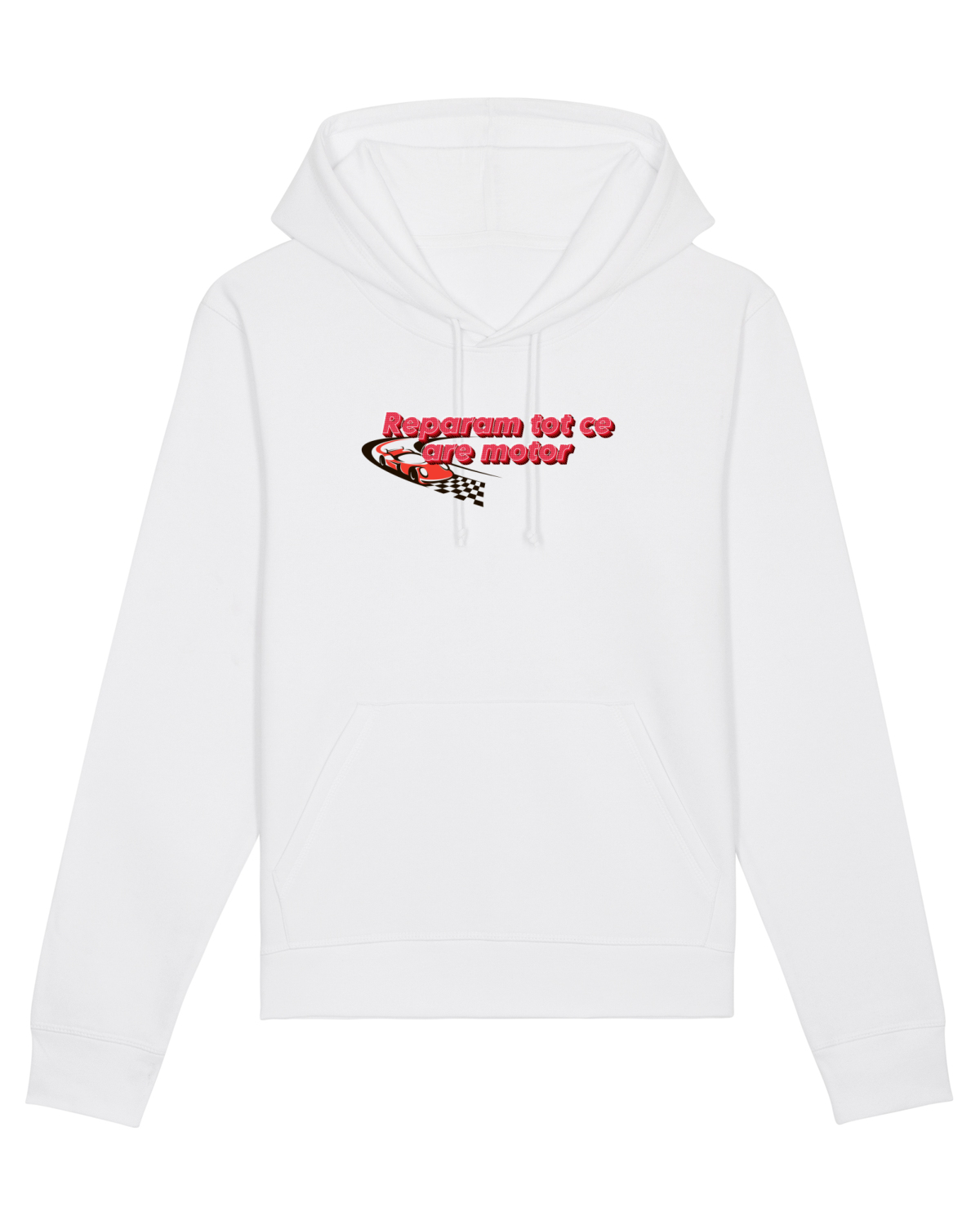 Hanorac Unisex Drummer White