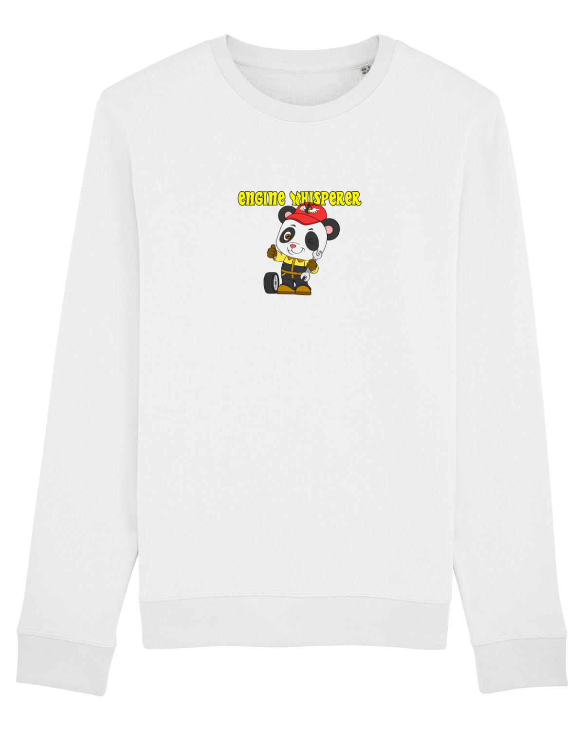 Bluză mânecă lungă Unisex Rise White