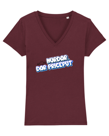 Murdar,dar priceput  Burgundy