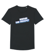 Murdar,dar priceput  Tricou mânecă scurtă guler larg Bărbat Skater