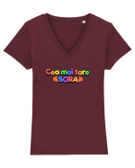 Cea mai tare sora Tricou mânecă scurtă guler V Damă Evoker