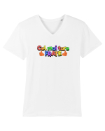 Cel mai tare frate  Tricou mânecă scurtă guler V Bărbat Presenter