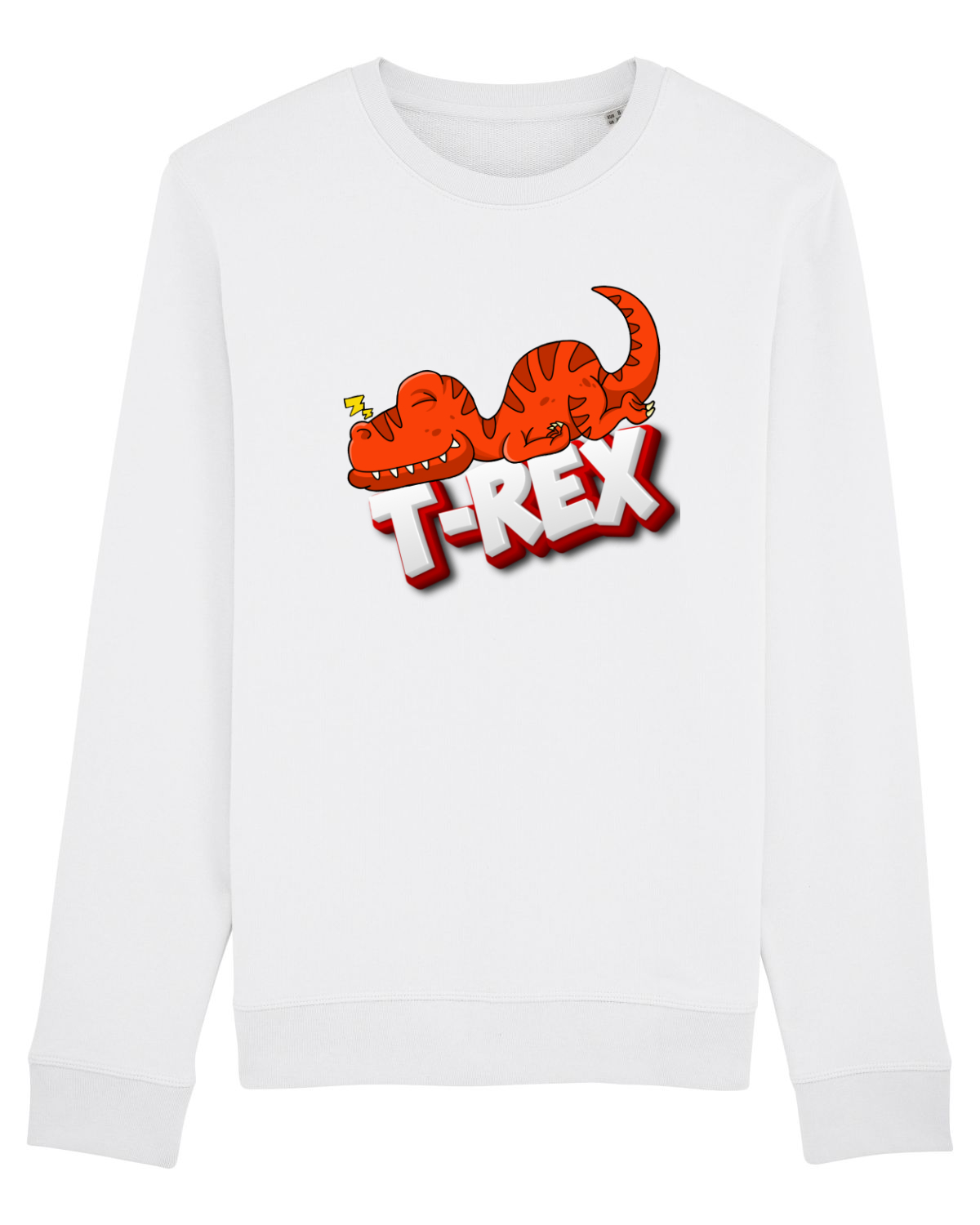 Bluză mânecă lungă Unisex Rise White