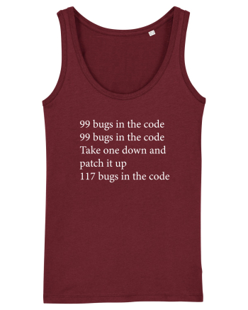 99 bugs in the code Burgundy