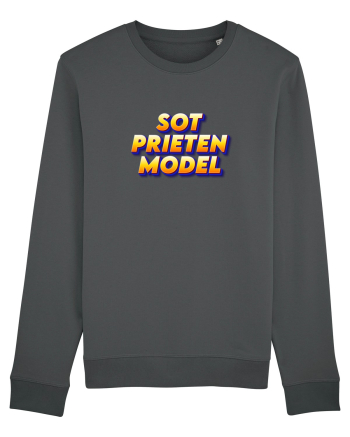 Soț prieten model  Anthracite