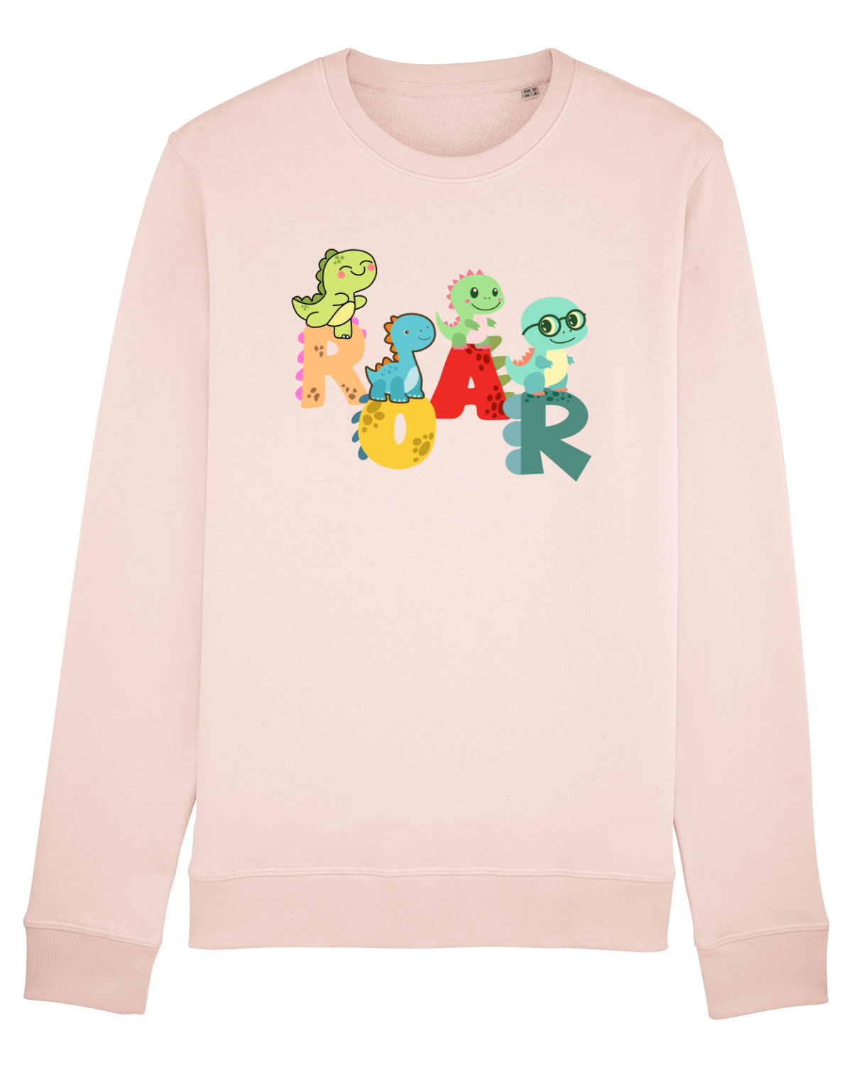 Bluză mânecă lungă Unisex Rise Candy Pink