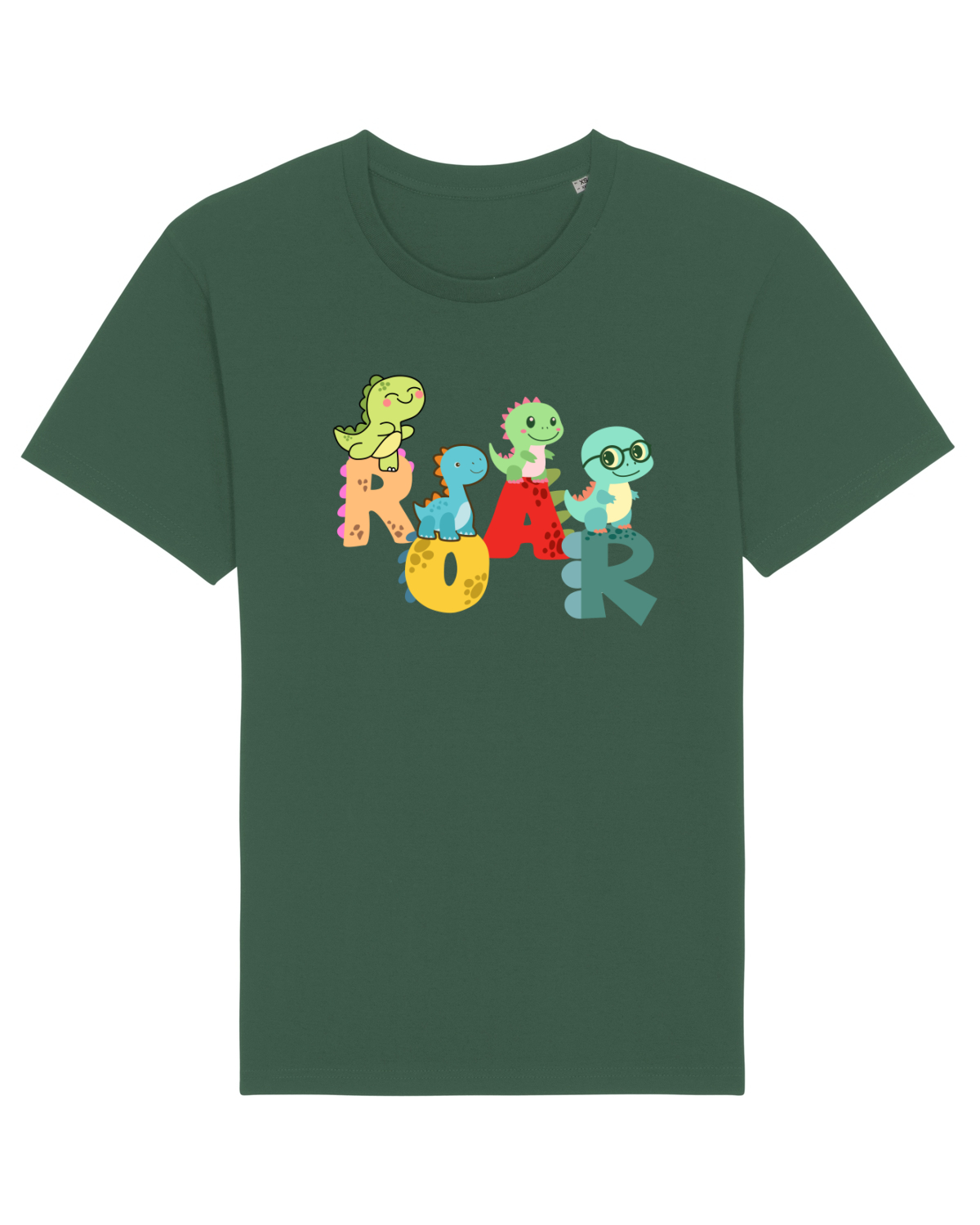 Tricou mânecă scurtă Unisex Rocker Bottle Green