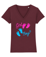 Girl or boy Tricou mânecă scurtă guler V Damă Evoker
