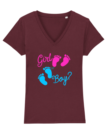 Girl or boy Burgundy