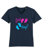 Girl or boy Tricou mânecă scurtă guler V Bărbat Presenter